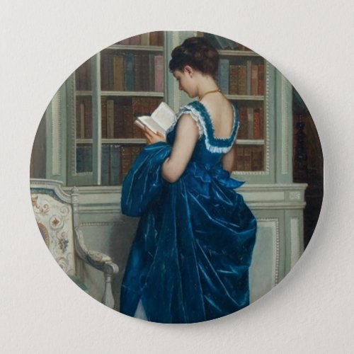 Bluestocking Belles Logo Button