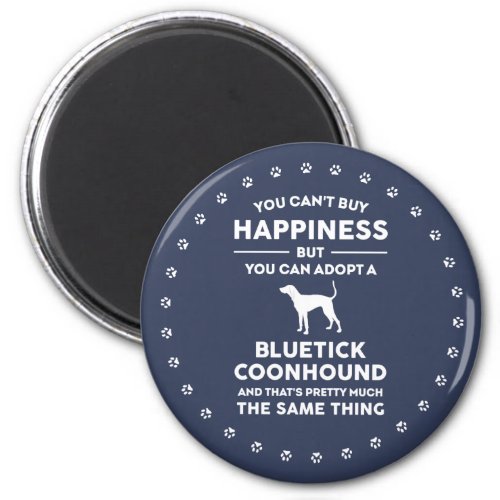 Bluetick Coonhound Adoption Happiness Magnet