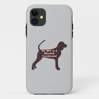 Bluetick Coonhound BFF iPhone 11 Case