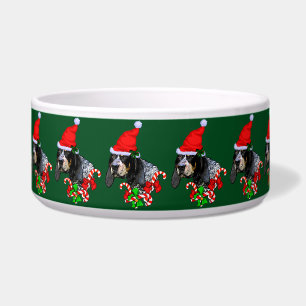 Bluetick Coonhound Christmas  Bowl