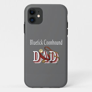 Bluetick Coonhound Dad iPhone 11 Case