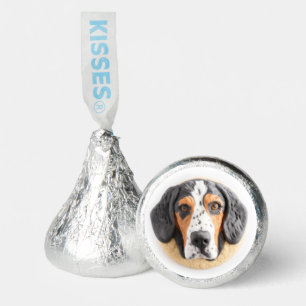 Bluetick Coonhound Dog 3D Inspired Hershey®'s Kisses®