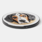 Bluetick Coonhound Dog 3D Inspired Wireless Charger (Front 2)