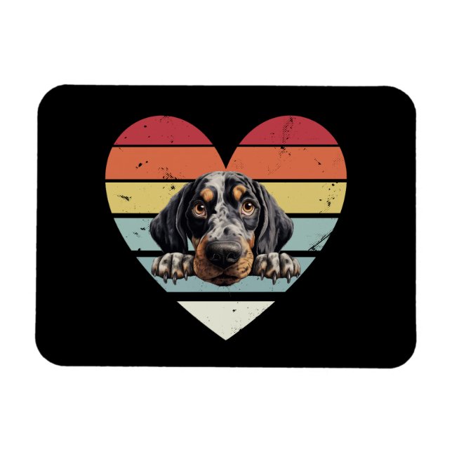 Bluetick Coonhound Dog Magnet (Horizontal)