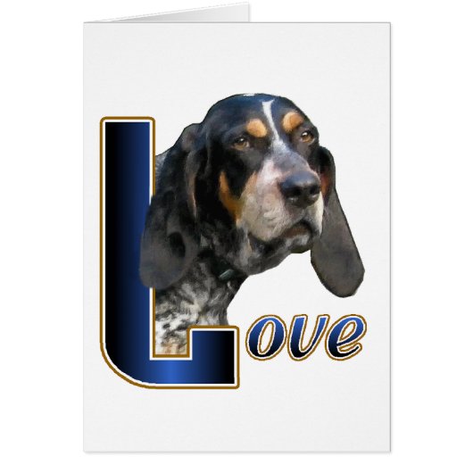 Bluetick Coonhound Gifts Cards (Front)