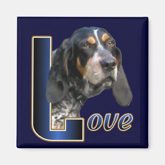 Bluetick Coonhound Gifts Magnet (Front)