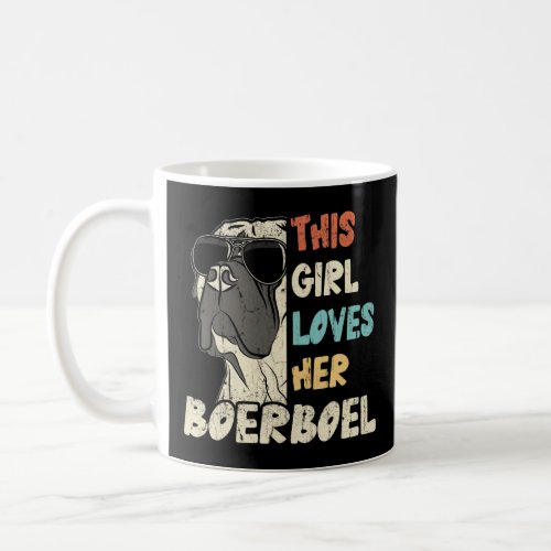 Bluetick Coonhound Girl Cool Vintage Retro For Dog Coffee Mug
