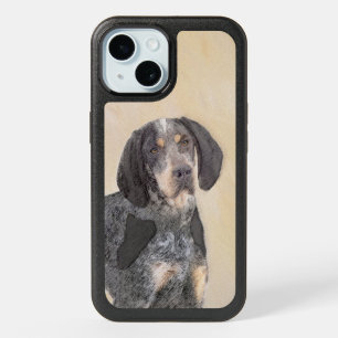 Bluetick Coonhound Painting - Cute Original Dog Ar iPhone 15 Case