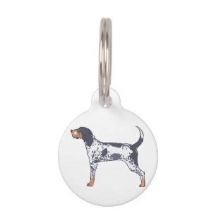 Bluetick Coonhound Pet ID Tag