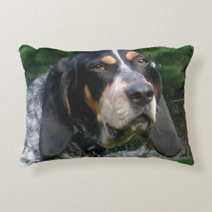 Bluetick Coonhound.png Decorative Pillow