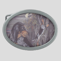 Bluetick Coonhound Puppy Dreamer Belt Buckle