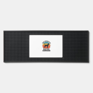Bluetick Coonhound Vintage Dog Lover Shirt Design_ Bar Mat