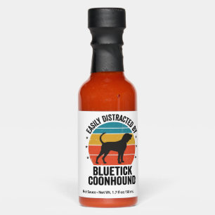 Bluetick Coonhound Vintage Dog Lover Shirt Design_ Hot Sauces