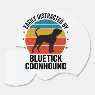 Bluetick Coonhound Vintage Dog Lover Shirt Design_ Sign