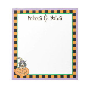 Bluetick Halloween Notepad