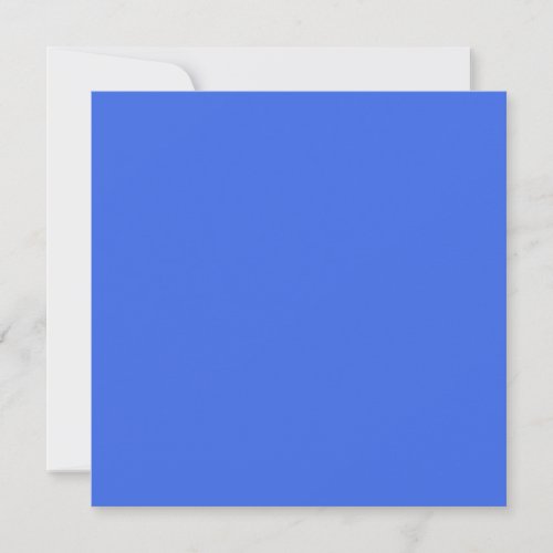 Bluetiful solid color  holiday card