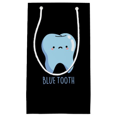 Bluetooth Funny Technical Blue Tooth Pun Dark BG Small Gift Bag