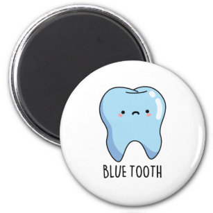 Bluetooth Funny Technical Blue Tooth Pun Magnet
