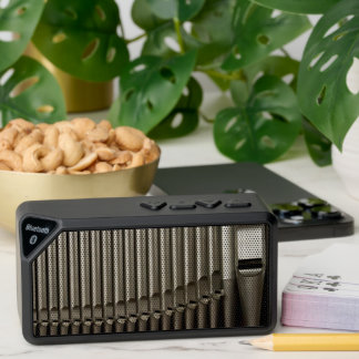 Bluetooth speaker showing organ pipes
