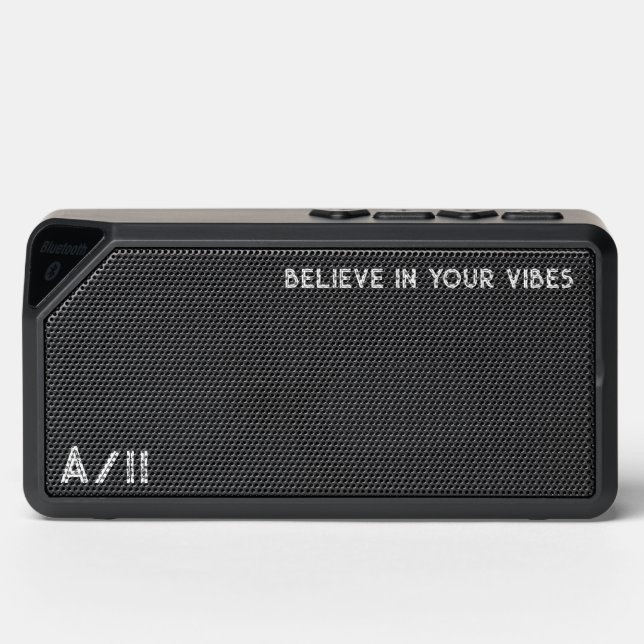Bluetooth Speaker with aura11brand (Front)