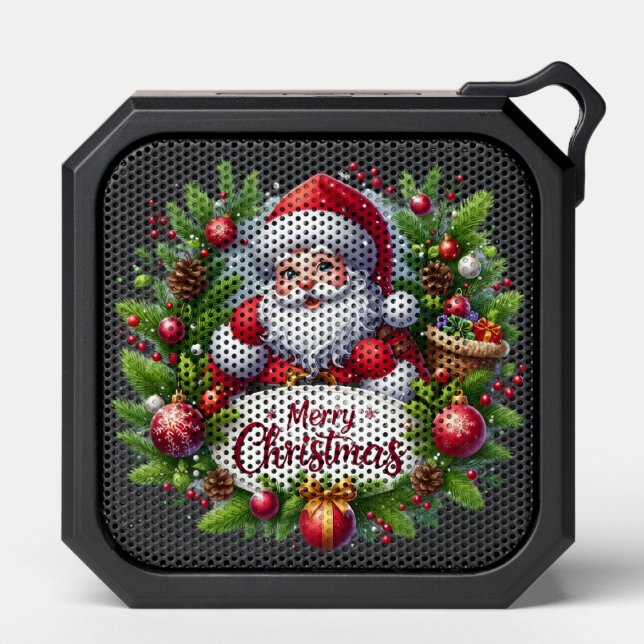 Bluetooth Speaker with Christmas Santa (Front)
