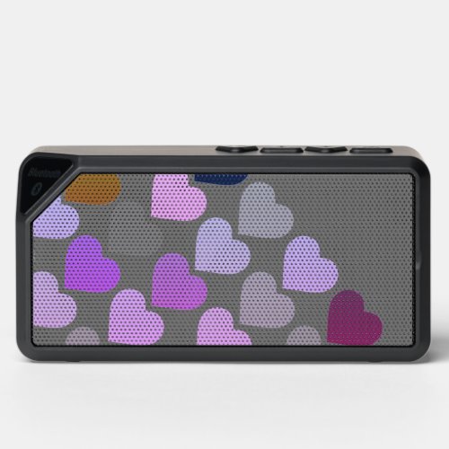 Bluetooth Speaker with hearts