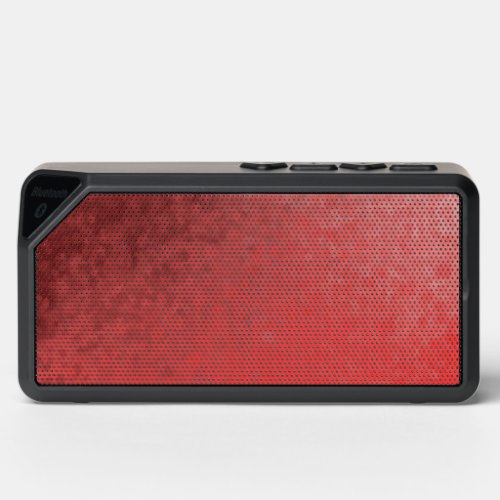 Bluetooth speaker with red gradient
