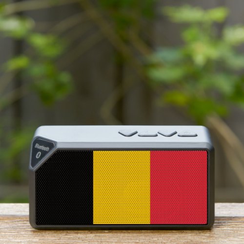 Bluetooth speakers with flag of Belgium