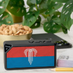 Bluetooth speakers with flag of Kansas City, USA