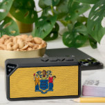 Bluetooth speakers with flag of New Jersey, USA
