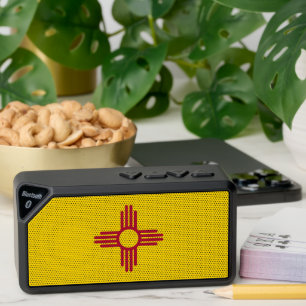 Bluetooth speakers with flag of New Mexico, USA