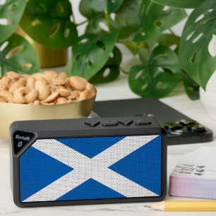 Bluetooth speakers with flag of Scotland
