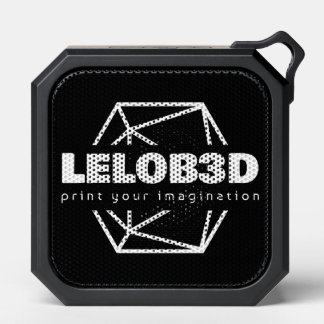 Bluetooth square speaker Lelob3D logo