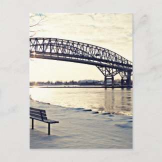 Bluewater Bridge In Sarnia, Ontario Postcard