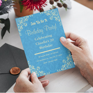 Bluey Birthday Invitations