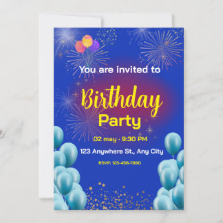  Bluey birthday party invitations 