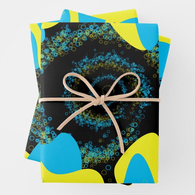 bluey christmas wrapping paper (In situ)