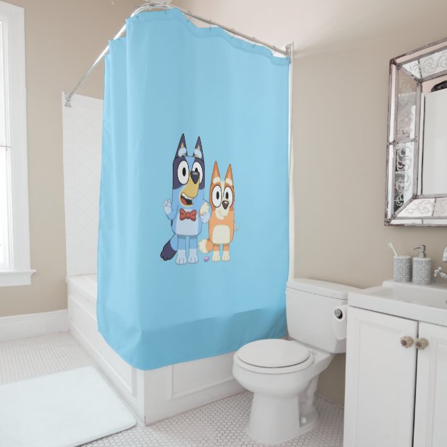 Bluey Shower Curtain (In Situ)