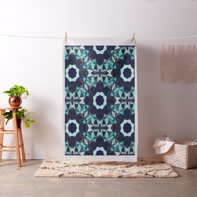 Bluez Flowers....... Fabric (In Situ)