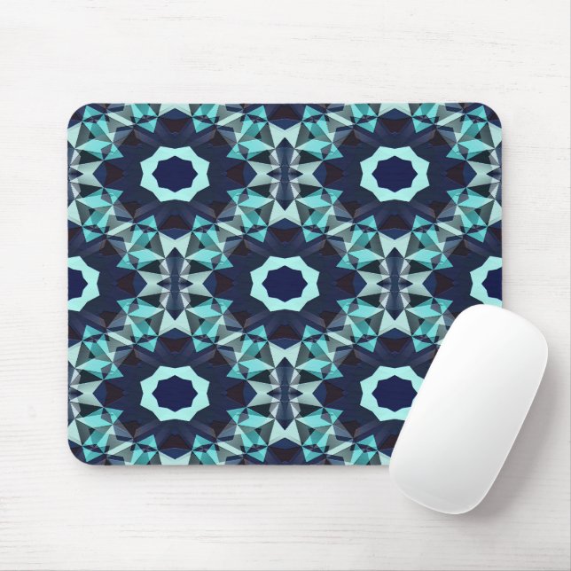Bluez Flowers...... Mouse Pad (With Mouse)
