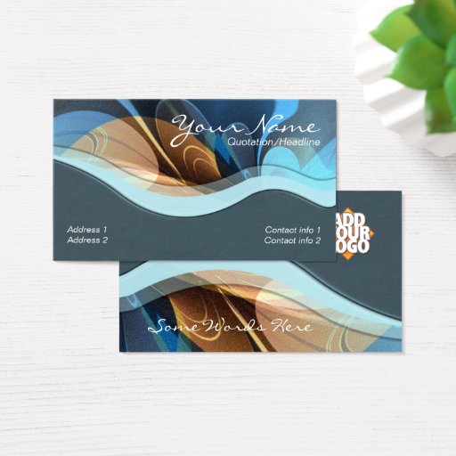 Bluezelly Business Card