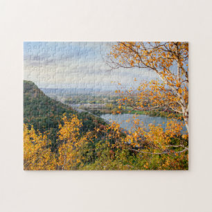 Bluff & Birch Panorama Jigsaw Puzzle