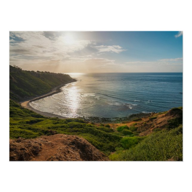 Bluff Cove Coastal Sunset – Ocean Landscape Print (Front)