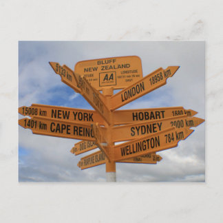 Bluff, New Zealand Postcard