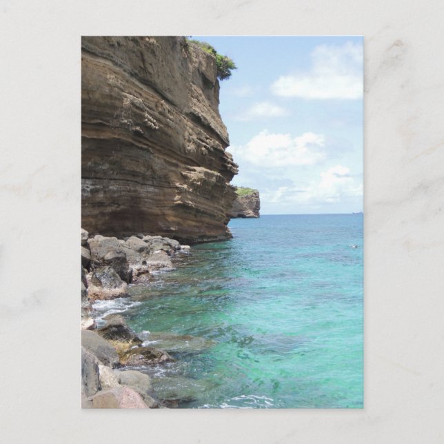 Bluffs in Grenada Postcard (Front)