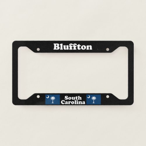 Bluffton SC _ LPF License Plate Frame