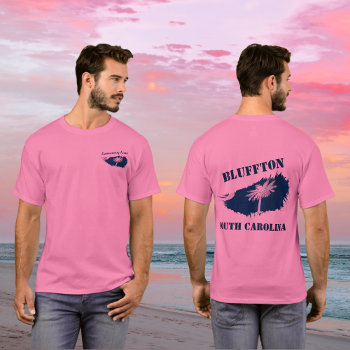 Bluffton South Carolina Lowcountry Gender Neutral T-shirt by Sozo4all at Zazzle