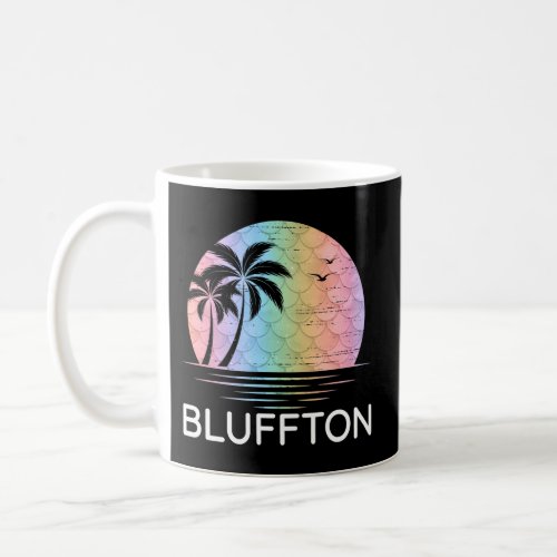 Bluffton South Carolina Vacation Mermaid Beach Coffee Mug