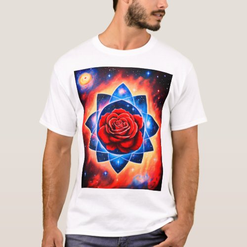 Bluish Atomic Design  T_Shirt