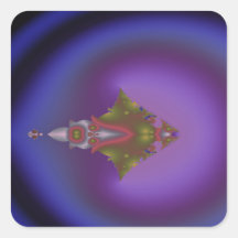 Bluish Flowing Fractal San Telmo Filter